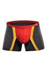 DOREANSE 1720 ERKEK MODAL ÇİZGİLİ TORBALI KIRMIZI BOXER