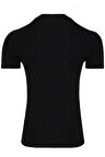 Doreanse Siyah Modal Y. Yaka Kısa Kol Erkek T Shirt 2535