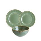 Chichi Home Sage Pearl 18 Parça Yemek Seti 6 Kişilik