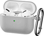 Airpods Pro Lansman Silikon Kılıf (Gri)