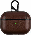 Kılıf Kulaklık Koruma Deri Darbe Korumalı Koyu Kahverengi Apple Airpods Pro ile Uyumlu ürün