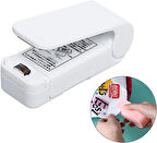 Lua Plastik Poşet Isıyla Yapıştırma Kapatma Makinesi Mini Taşınabilir Ambalaj Kapatıcı