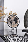 22X27 cm Metal Sarkaçli Dekoratif Masa Üstü Saati