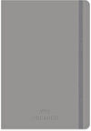 Color 17x24 96 Yaprak Çizgili Ciltli Premier Defter - Gri
