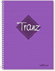 Color A5 Defter Çizgili 200 syf Mor Tranz
