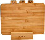 Triple 4 Parça Ayaklı Kesme Tahtası Seti