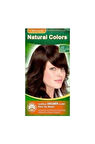 Organic Natural Colors 4d Koyu Altın Kahve Organik Saç Boyası-8682467000667