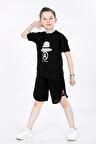 Mornio Erkek Çocuk T-shirt ve Şort 2 li Takım VF24KMR5103132