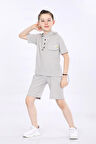 Mornio Erkek Çocuk T-shirt ve Şort 2 li Takım VF24KMR5103940
