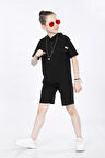 Mornio Erkek Çocuk T-shirt ve Şort 2 li Takım VF24KMR5103940