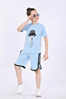 Mornio Erkek Çocuk T-shirt ve Şort 2 li Takım VF24KMR5100708