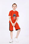 Mornio Erkek Çocuk T-shirt ve Şort 2 li Takım VF24KMR5100708