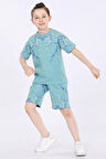 Mornio Erkek Çocuk T-shirt ve Şort 2 li Takım VF24KMR51043