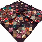 Cacharel Mürdüm Tivil İpek Eşarp 7821313-931