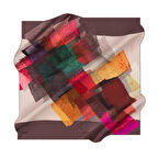 %100 İPEK (SİLK) 2024-2025 KIŞ SEZONU  İPEK KREP SATEN EŞARP -  8923701