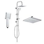 Tema Rain Plus Tetra Sürgülü Banyo Duş Takımı Seti Paslanmaz Boru