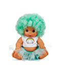Afro Bebek Kıvırcık Saçlı 23 cm 23488 Yeşil