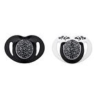 Mamajoo Saklama Kutulu Bej Leopar Desenli 0+ Ay Ortodontik Emzik