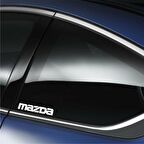 Mazda Araba Arka Cam Araç Sticker Yapıştırma 2Adet