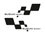 Suzuki Sport Yan Kapı için Çamurluk Sticker 2 Adet Sağ Sol
