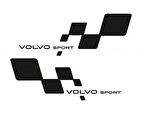 Volvo Sport Yan Kapı için Çamurluk Sticker 2 Adet Sağ Sol