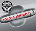 Toyota kapı Kolu Sport Sticker Yapıştırma 8 Ad