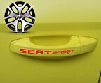 Seat Sport Kapı Kolu Sport Sticker Yapıştırma 8 Adet