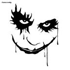 Palyaço Araba Sticker  Yapıştırma