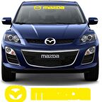 Mazda Ön Cam Araba Sticker Yapıştırma 30CM