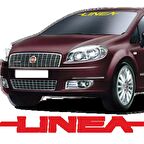 Fiat Linea Ön Cam Araba Sticker Yapıştırma 30CM En