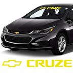 Chevrolet Cruze Ön Cam Araba Sticker Yapıştırma 30CM