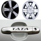 Tata Kapı Kolu Jant Sticker Yapıştırma 8 Ad