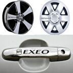 SEAT EXEO Kapı Kolu Jant Sticker Yapıştırma 8 Ad