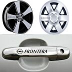 Opel Frontera Kapı Jant Sticker Yapıştırma 8 Ad