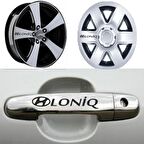 Hyundai Loniq Kapı Jant Sticker Yapıştırma 8 Ad