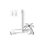 İpad 2018-2022 İçin Düğmeli Stylus Kalem, Avuç İçi Reddetme Aktif Kalem Apple Uyumlu