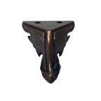 Kelebek Ahşap, Sunta Sandık Ayağı, Kutu Ayak 3,5 Cm - Eskitme