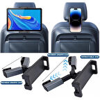 Pratik Koltuk Arkası Ayarlanabilir Tablet Telefon Tutucu