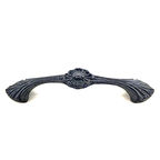 Antika Tarz Dekoratif Pirinç Göz Mobilya Kulbu - 21x127 Mm, Oksit