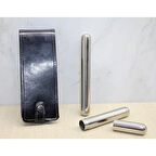 Deri Kılıflı İkili Paslanmaz Çelik  Tüpü Alk3890