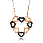 925 Ayar Gümüş Kalpli Aşk Kadın Gümüş Kolye PT2610349 (599599)