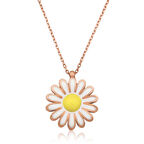 925 Ayar Gümüş Papatya Kadın Gümüş Kolye PT2610903 (599599)