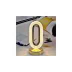 Kristal Gece Lambası Işık Lüks Led Masa Lambası Yatak Odası Dekorasyon Modern Romantik Kumandalı