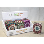 Taşlı El Aynası Dikdörtgen Kalın Alk3743