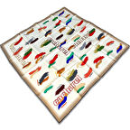 Cacharel Vizon Harf Desenli Tivil İpek Eşarp 4208701-311