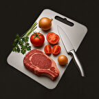 İnci Çelik 304 Paslanmaz Çelik Kesme Pano Orta 27 X 21 Cm 