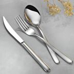 Venüs Sade 84 Parça Çatal Kaşık Bıçak Seti