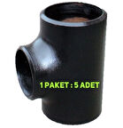 ECO SCH40 İNEGAL TE 11/4’’x1’’x1’’ Orjinal Kaynaklı Fittings PAKET 5 Li