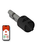 DESi Utopic R Siyah Akıllı Kilit Telefondan Kontrol - Her Kapıya Deliksiz Montaj İmkanı