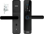 DESi QUiC Q015 Akıllı Kilit ve Kale Otomatik Kilitlenen Mekanik Kilit OS/Android Uyumlu - Parmak İzi -Tuş Takımı - Kart Okuyucu 